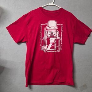 Hanes Men's Red T-shirt